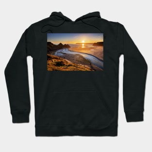 Three Cliffs Bay, Gower Hoodie